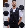 imageGihuo Mens Fishing Safari Vest with Pockets for Summer TravelBlack 03
