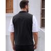 imageGihuo Mens Fishing Vest Utility Vest Casual Outdoor Quick Dry Safari Travel Golf Vest Work VestBlack 02