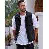 imageGihuo Mens Fishing Vest Utility Vest Casual Outdoor Quick Dry Safari Travel Golf Vest Work VestBlack 02