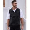 imageGihuo Mens Fishing Vest Utility Vest Casual Outdoor Quick Dry Safari Travel Golf Vest Work VestBlack 02