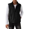 imageGihuo Mens Fishing Vest Utility Vest Casual Outdoor Quick Dry Safari Travel Golf Vest Work VestBlack