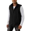 imageGihuo Mens Fishing Vest Utility Vest Casual Outdoor Quick Dry Safari Travel Golf Vest Work VestBlack