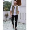 imageGihuo Mens Fishing Vest Utility Vest Casual Outdoor Quick Dry Safari Travel Golf Vest Work VestKhaki 02