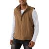 imageGihuo Mens Fishing Vest Utility Vest Casual Outdoor Quick Dry Safari Travel Golf Vest Work VestKhaki