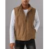 imageGihuo Mens Fishing Vest Utility Vest Casual Outdoor Quick Dry Safari Travel Golf Vest Work VestKhaki