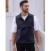 imageGihuo Mens Fishing Vest Utility Vest Casual Outdoor Quick Dry Safari Travel Golf Vest Work VestNavy 02