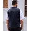imageGihuo Mens Fishing Vest Utility Vest Casual Outdoor Quick Dry Safari Travel Golf Vest Work VestNavy 02