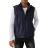 imageGihuo Mens Fishing Vest Utility Vest Casual Outdoor Quick Dry Safari Travel Golf Vest Work VestNavy