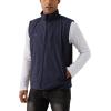 imageGihuo Mens Fishing Vest Utility Vest Casual Outdoor Quick Dry Safari Travel Golf Vest Work VestNavy