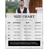 imageGihuo Mens Utility Fishing Vest Lightweight Outdoor Work Safari Travel Cargo Vest with MultiPocketsBlack