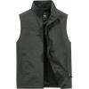 imageGihuo Mens Fishing Vest Utility Vest Casual Outdoor Quick Dry Safari Travel Golf Vest Work VestArmygreen