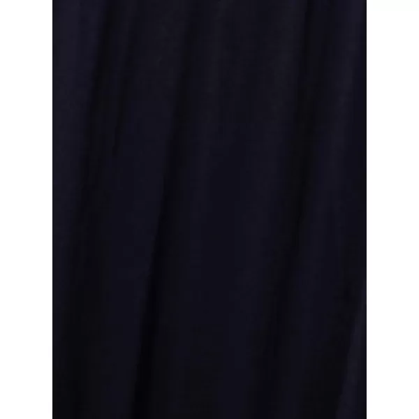 Adrianna Papell Womens Pleated Knit Crew Neck DressBlue Moon