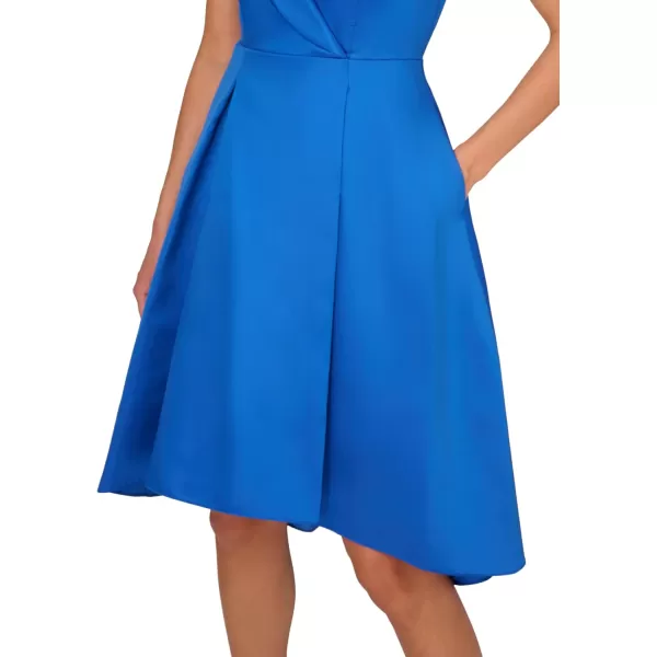 Adrianna Papell Womens HighLow Cocktail DressUltra Blue