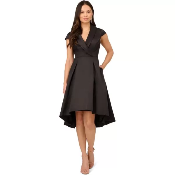 Adrianna Papell Womens HighLow Cocktail DressBlack