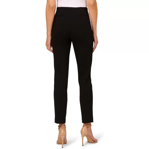 Adrianna Papell Womens Ponte Pullon PantBlack