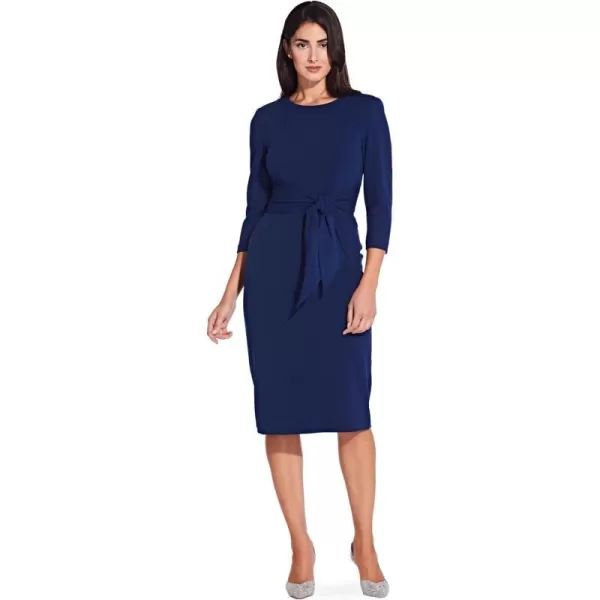 Navy Sateen