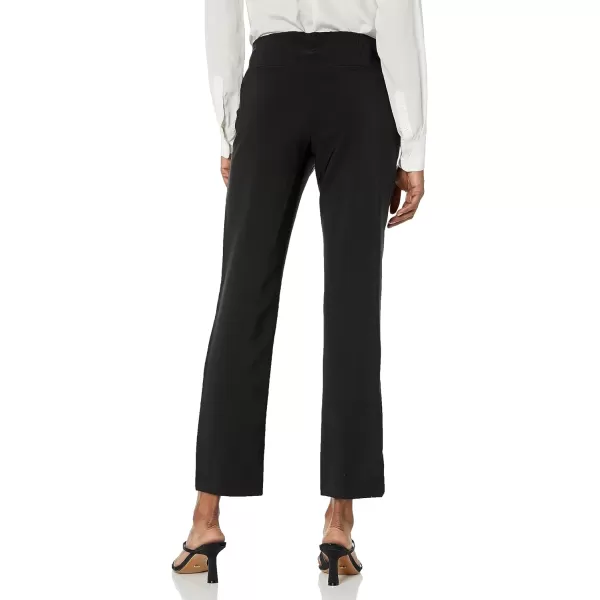 Adrianna Papell Womens Pull on Pant with Front SlitBlack