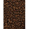 imageAdrianna Papell Womens Plus Size Ruffle Tieneck Long Sleeve TopBlackCamel Basic Leopard