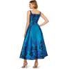 imageAdrianna Papell Womens Border Jacquard DressTeal Multi