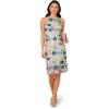 imageAdrianna Papell Womens Embroidered Column Midi DressBlue Multi