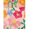 imageAdrianna Papell Womens Embroidered Column Midi DressPinkYellow Multi