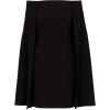 imageAdrianna Papell Womens Off Shoulder Cape DressBlack