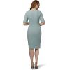 imageAdrianna Papell Womens Off Shoulder Cape DressCloudy Aqua