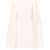 imageAdrianna Papell Womens Off Shoulder Cape DressIvory