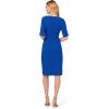 imageAdrianna Papell Womens Off Shoulder Cape DressViolet Cobalt