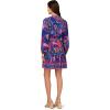imageAdrianna Papell Womens Printed Short DressBlue Multi