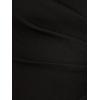 imageAdrianna Papell Womens Short Ruffle Crepe DressBlack
