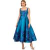 imageAdrianna Papell Womens Border Jacquard DressTeal Multi