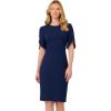 Navy Sateen