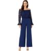 Navy Sateen
