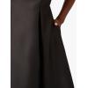 imageAdrianna Papell Womens Sleeveless MidLength Party Dress with VBackBlack
