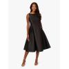 imageAdrianna Papell Womens Sleeveless MidLength Party Dress with VBackBlack