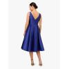 imageAdrianna Papell Womens Sleeveless MidLength Party Dress with VBackNeptune