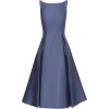 imageAdrianna Papell Womens Sleeveless Tea Length DressBlue Frost