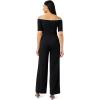 imageAdrianna Papell womens Knit Crepe Tie JumpsuitBlack