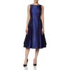 imageAdrianna Papell Womens Sleeveless MidLength Party Dress with VBackNeptune