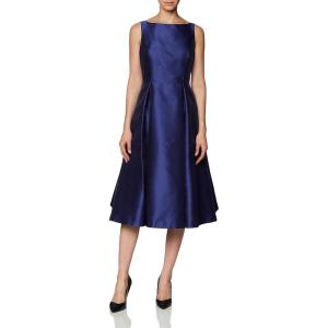 imageAdrianna Papell Womens Sleeveless MidLength Party Dress with VBackNeptune