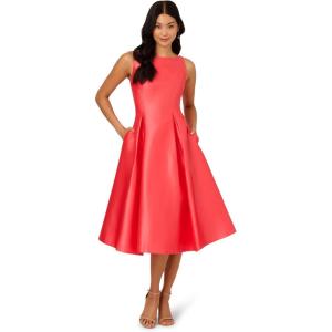 imageAdrianna Papell Womens Sleeveless Tea Length DressDesert Flower