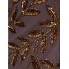 imageAdrianna Papell Womens Bead Cape Long DressMoonscape