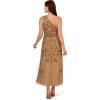 imageAdrianna Papell Womens Beaded Ankle Length DressCopper