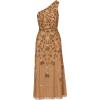 imageAdrianna Papell Womens Beaded Ankle Length DressCopper