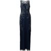 imageAdrianna Papell Womens Beaded Column Long DressMidnight