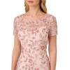 imageAdrianna Papell Womens Beaded Gown with GodetsBlush Pink