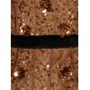 imageAdrianna Papell Womens Beaded Halter Long DressCopper