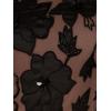 imageAdrianna Papell Womens Off Shoulder Bead Long DressBlackRosegold