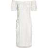 imageAdrianna Papell Womens Off Shoulder Beaded DressIvory